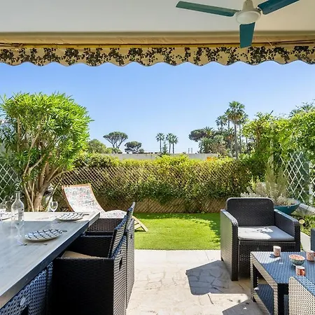דירה La Paranthese Calme Avec Terrasse, Jardin Et Piscine קאן