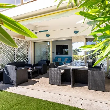 Apartment La Paranthese Calme Avec Terrasse, Jardin Et Piscine Cannes